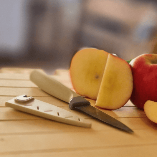 Couteau d'office et son étui avec aiguiseur