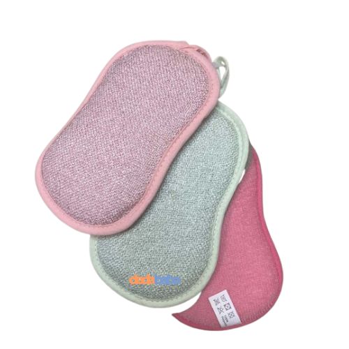 Lot de 3 éponges écologiques lavables